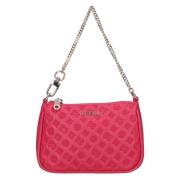 Mini Handtasje van Kunstleer Guess , Pink , Dames