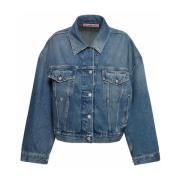 Stijlvolle jas voor mannen en vrouwen Acne Studios , Blue , Dames