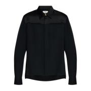 Overhemd met zak Ami Paris , Black , Dames