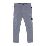 Casual Cargo Broeken voor Mannen Stone Island , Blue , Heren