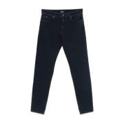 Slim Fit Denim Jeans voor Heren Hugo Boss , Blue , Heren