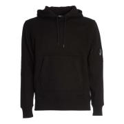 Hoodie Zwart Aw24 C.p. Company , Black , Heren