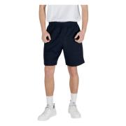 Sportieve Bermuda Shorts voor Mannen Emporio Armani EA7 , Blue , Heren