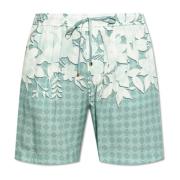 Bloemenprint shorts Amiri , Blue , Heren