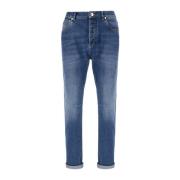 Klassieke Denim Jeans voor Dagelijks Gebruik Brunello Cucinelli , Blue...