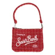 Mini Parisienne Pochette MC2 Saint Barth , Red , Dames