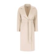 Stijlvolle Jassen Collectie Max Mara , Beige , Dames