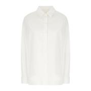 Oversized Shirt Givenchy , White , Dames