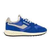 Blauwe Reelwind Lage Top Sneakers Autry , Blue , Heren