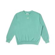 Bicolor Crewneck Sweatshirt Kleding Autry , Green , Heren