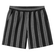 Gestreepte Katoenen Elastische Taille Shorts Carhartt Wip , Black , He...