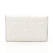 Pre-owned Leather wallets Jimmy Choo Pre-owned , White , Dames