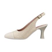 Fantasia Puntige Neus Pumps Pitillos , Beige , Dames