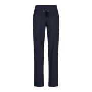 Sportieve Jersey Straight Broek Raffaello Rossi , Black , Dames