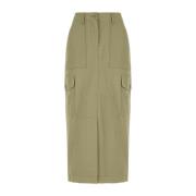 Elegante Gonne Rok voor Vrouwen Max Mara Weekend , Green , Dames