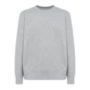 Katoenen Crewneck Sweatshirt met Logodetail Autry , Gray , Heren