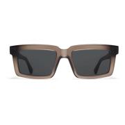 Chilled Raw Clear Ash Shi Zonnebril Mykita , Gray , Heren