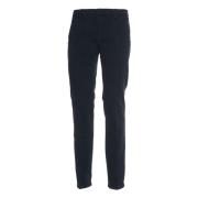 Spiritissimo Blauwe Katoenen Broek Dondup , Blue , Heren