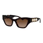 Stijlvolle zonnebril met model 0Sk6021 Swarovski , Brown , Dames