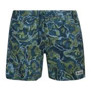 Groene Print Zwemshorts Cotopaxi , Blue , Heren