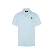 Blauw Poloshirt Klassieke Stijl Belstaff , Blue , Heren