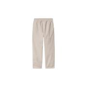 Katoenen Elastische Taillebroek met Zakken Carhartt Wip , Beige , Here...