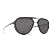 Cypress Zonnebril met UV-bescherming Mykita , Black , Heren