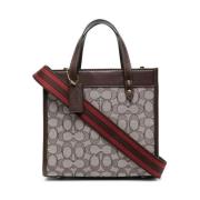 Multicolor Leren Tote Tas Coach , Multicolor , Dames