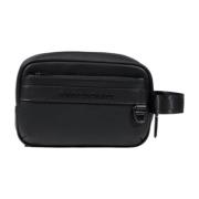 Heren Pochette en Beauty Collectie Armani Exchange , Black , Heren