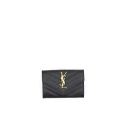 Dames Portemonnee208, One Size Saint Laurent , Black , Dames