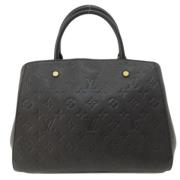 Pre-owned Leather louis-vuitton-bags Louis Vuitton Vintage , Black , D...