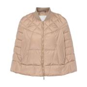 Stijlvolle Cape Soft Jas Max Mara , Brown , Dames