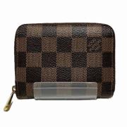 Pre-owned Canvas wallets Louis Vuitton Vintage , Brown , Dames