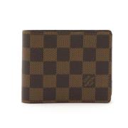 Pre-owned Canvas wallets Louis Vuitton Vintage , Brown , Dames