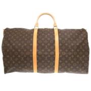 Pre-owned Canvas handbags Louis Vuitton Vintage , Brown , Unisex