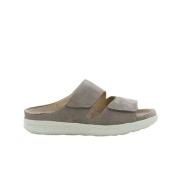 Taupe Damesschoenen Groove Stijl Hartjes , Beige , Dames