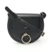 Pre-owned Leather shoulder-bags Chloé Pre-owned , Black , Dames