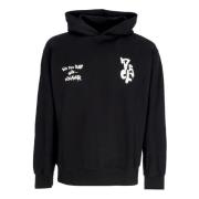 Zwarte Logo Hoodie Licht Sweatshirt Disclaimer , Black , Heren