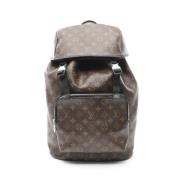 Pre-owned Canvas backpacks Louis Vuitton Vintage , Brown , Dames