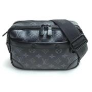 Pre-owned Canvas louis-vuitton-bags Louis Vuitton Vintage , Black , He...