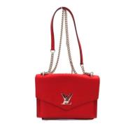 Pre-owned Leather louis-vuitton-bags Louis Vuitton Vintage , Red , Dam...