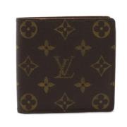 Pre-owned Canvas wallets Louis Vuitton Vintage , Brown , Unisex