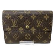 Pre-owned Canvas wallets Louis Vuitton Vintage , Brown , Dames