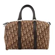 Pre-owned Canvas dior-bags Dior Vintage , Brown , Dames