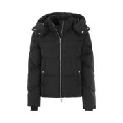 Down Jackets Woolrich , Black , Dames