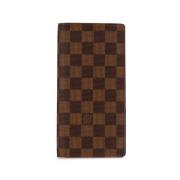 Pre-owned Canvas wallets Louis Vuitton Vintage , Brown , Dames