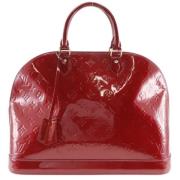 Pre-owned Leather louis-vuitton-bags Louis Vuitton Vintage , Red , Dam...