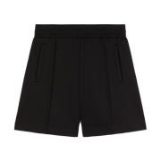 Zwarte Shorts met Stijl Palm Angels , Black , Heren