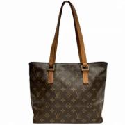 Pre-owned Canvas totes Louis Vuitton Vintage , Brown , Dames