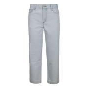 Denim Sailor Jeans met ritssluiting A.p.c. , Gray , Dames